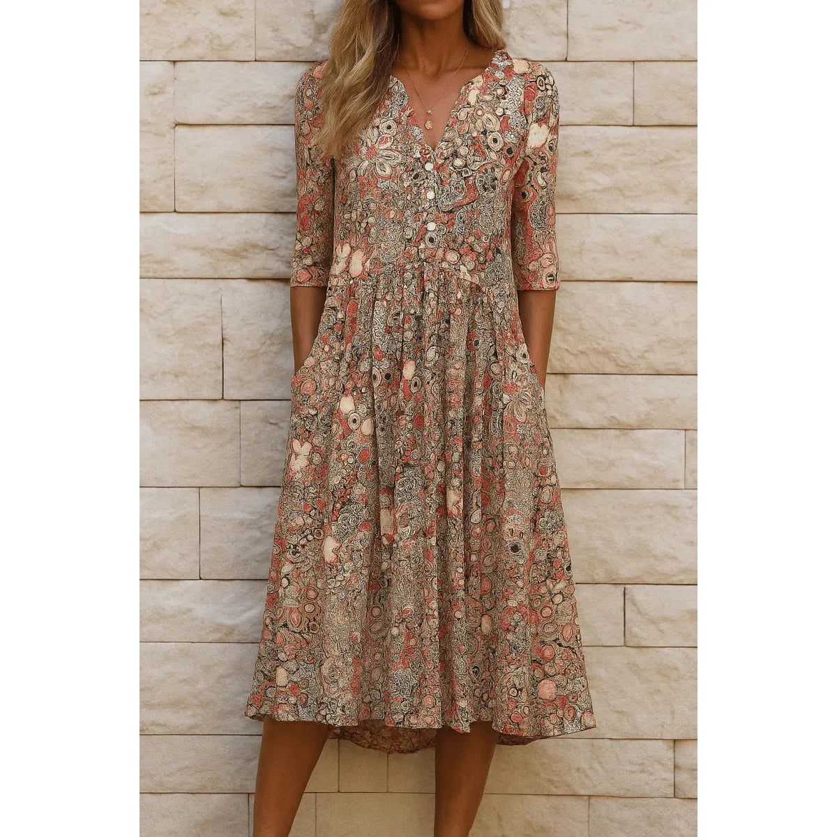 Katie - Flower Dress