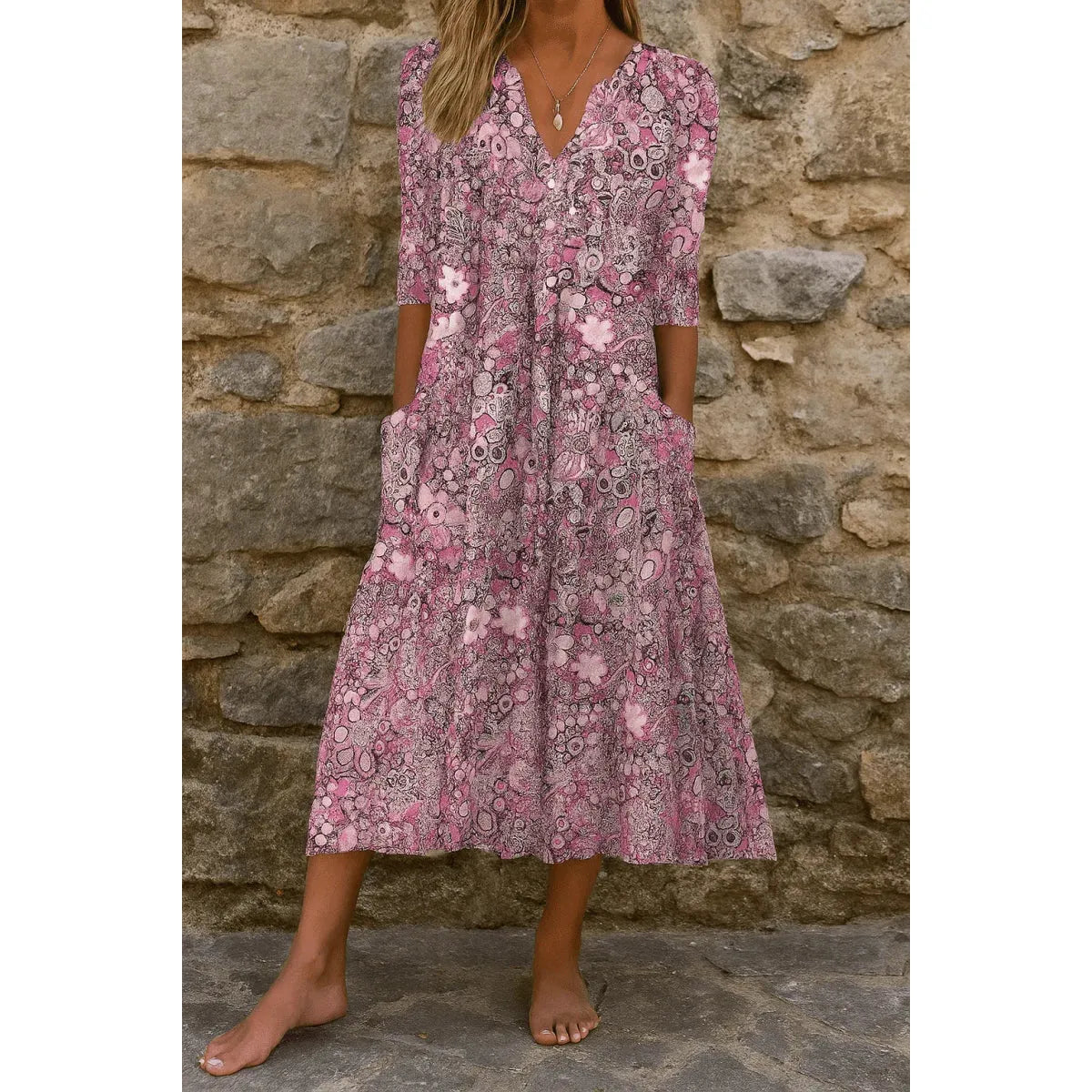 Katie - Flower Dress