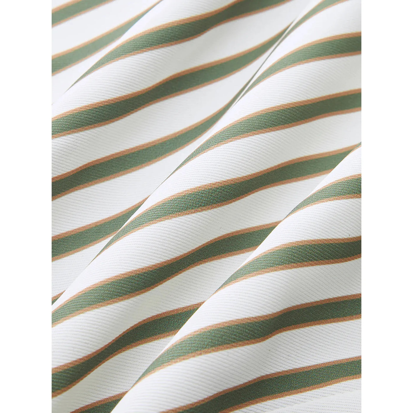 Striped Mid-Waist Wide Leg Pants