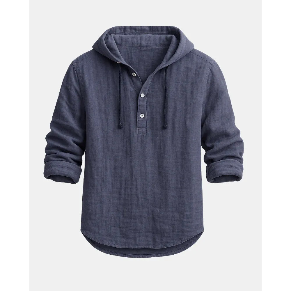 Andy - Luxury Hooded Shirt