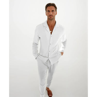 Men's Summer Linen Set