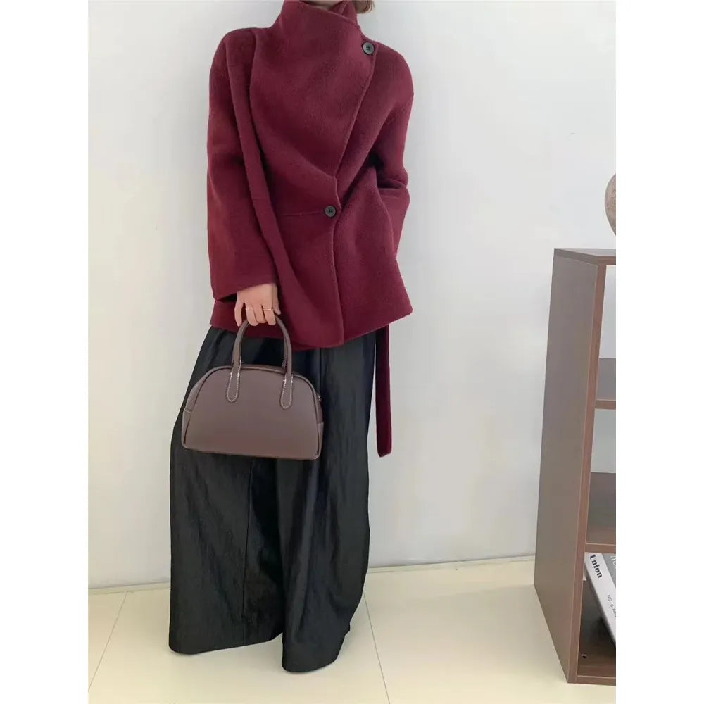 Sofia - Silk and Wool Coat