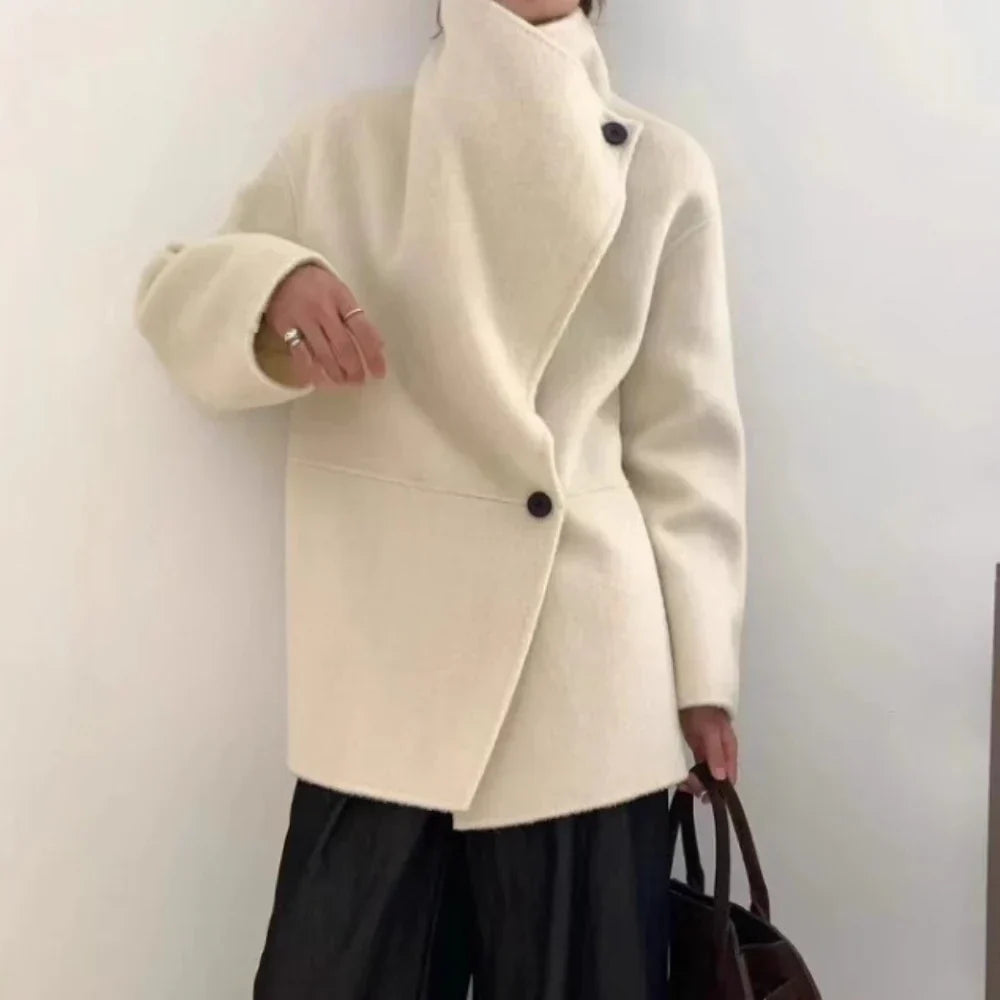 Sofia - Silk and Wool Coat