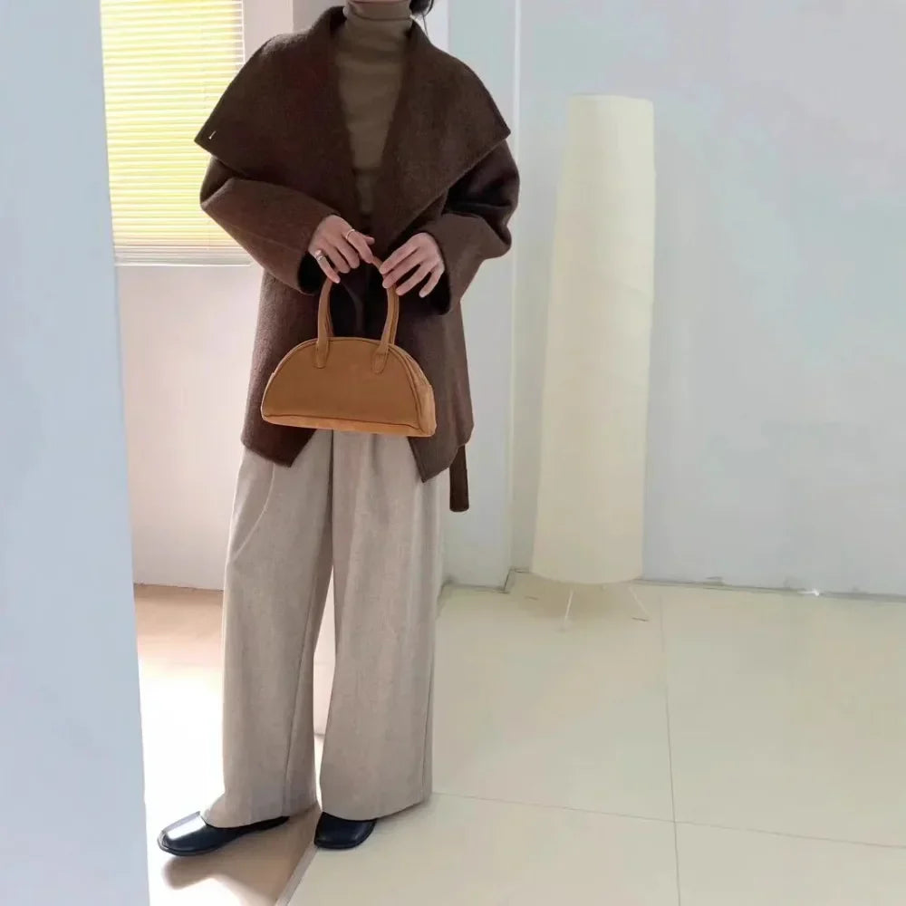 Sofia - Silk and Wool Coat