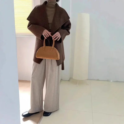 Sofia - Silk and Wool Coat