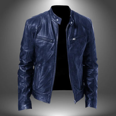 Hendrik - Leather Statement Coat