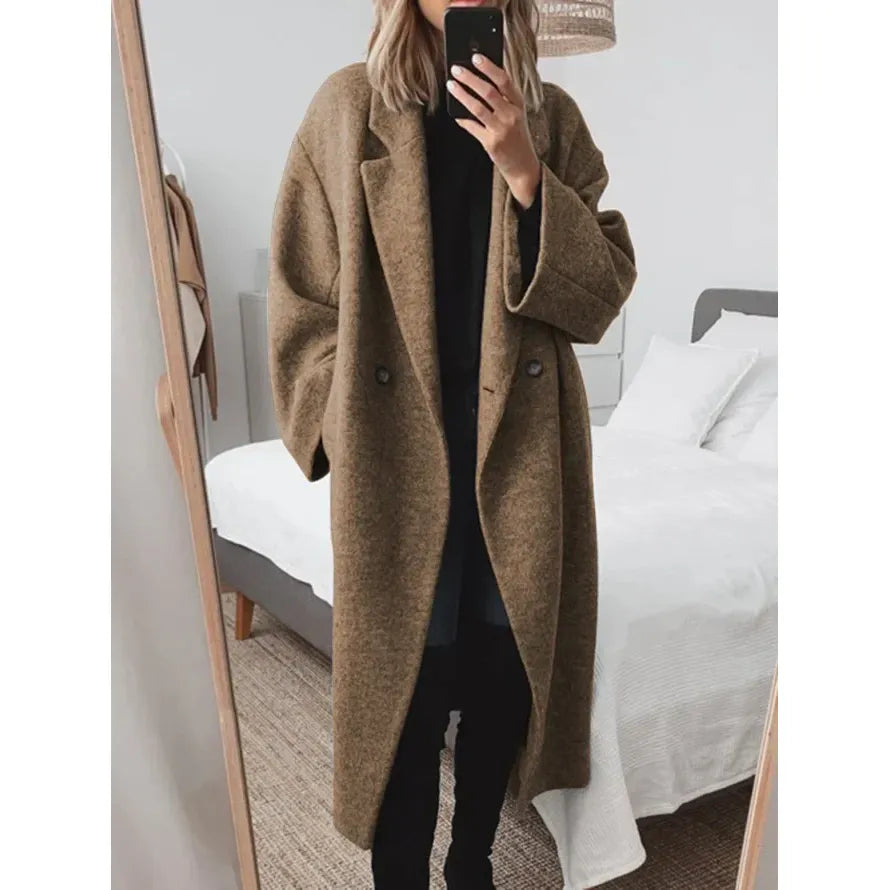 Maria - Long Comfortable Coat