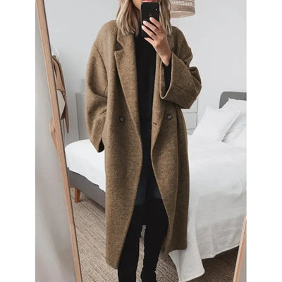 Maria - Long Comfortable Coat