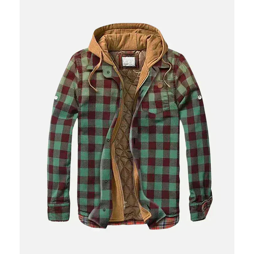Aaron - Patchwork Checked Jacket