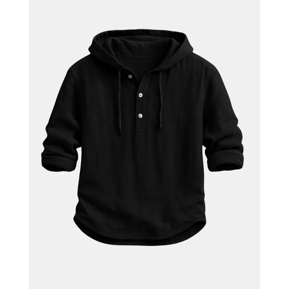 Andy - Luxury Hooded Shirt