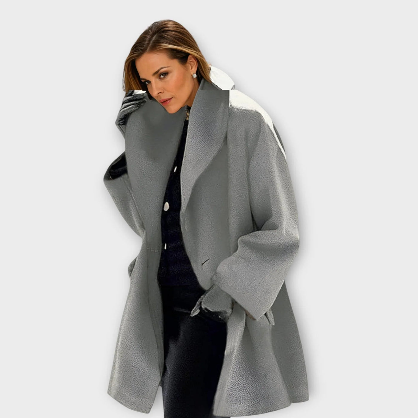 Rosa - Premium Windproof Wool Coat
