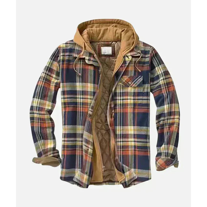 Aaron - Patchwork Checked Jacket