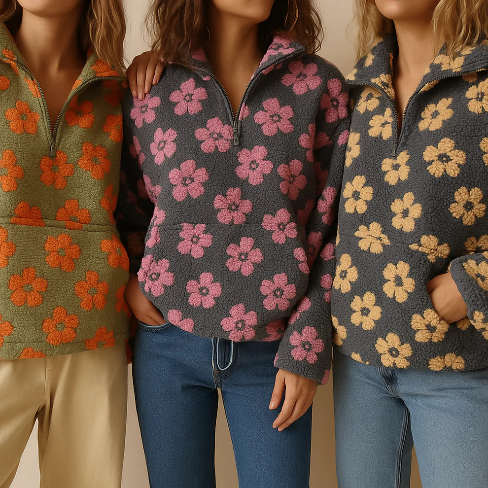 Daisy - Bloom Fleece Pullover