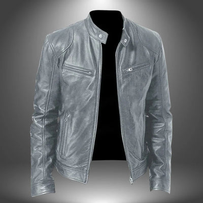 Hendrik - Leather Statement Coat