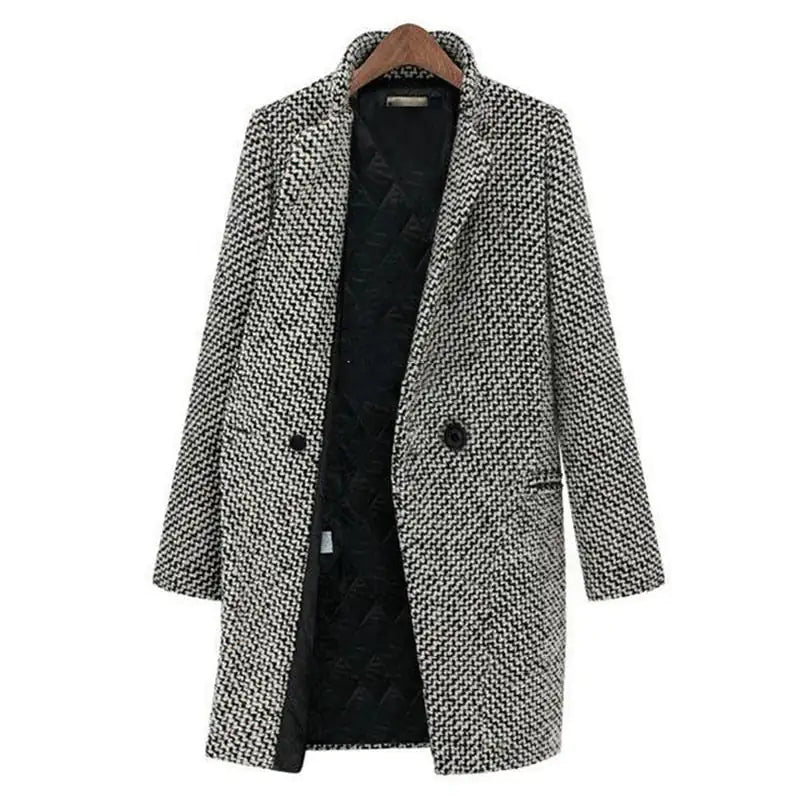 Olga - Slim Wool Winter Coat