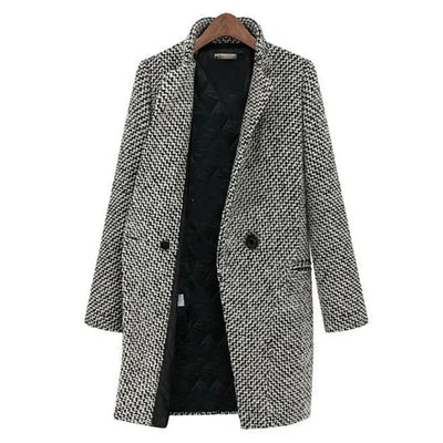 Olga - Slim Wool Winter Coat