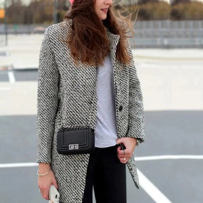 Olga - Slim Wool Winter Coat